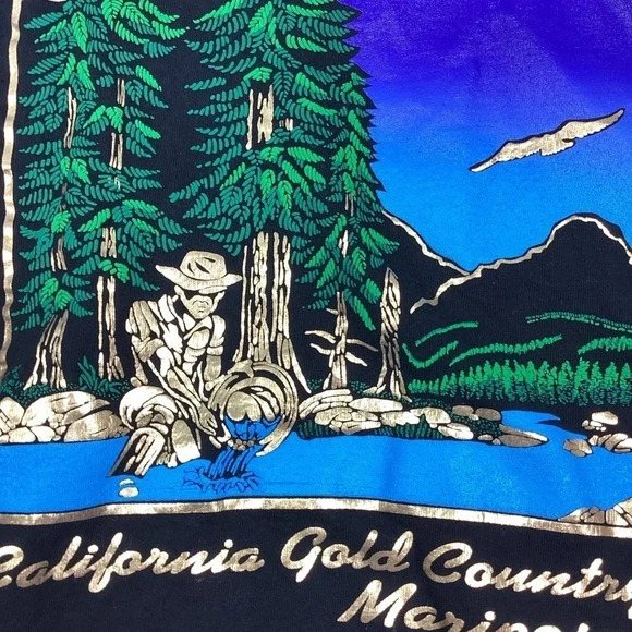 Vintage Keehn Scenes California single stitch tshirt - Picture 3 of 5